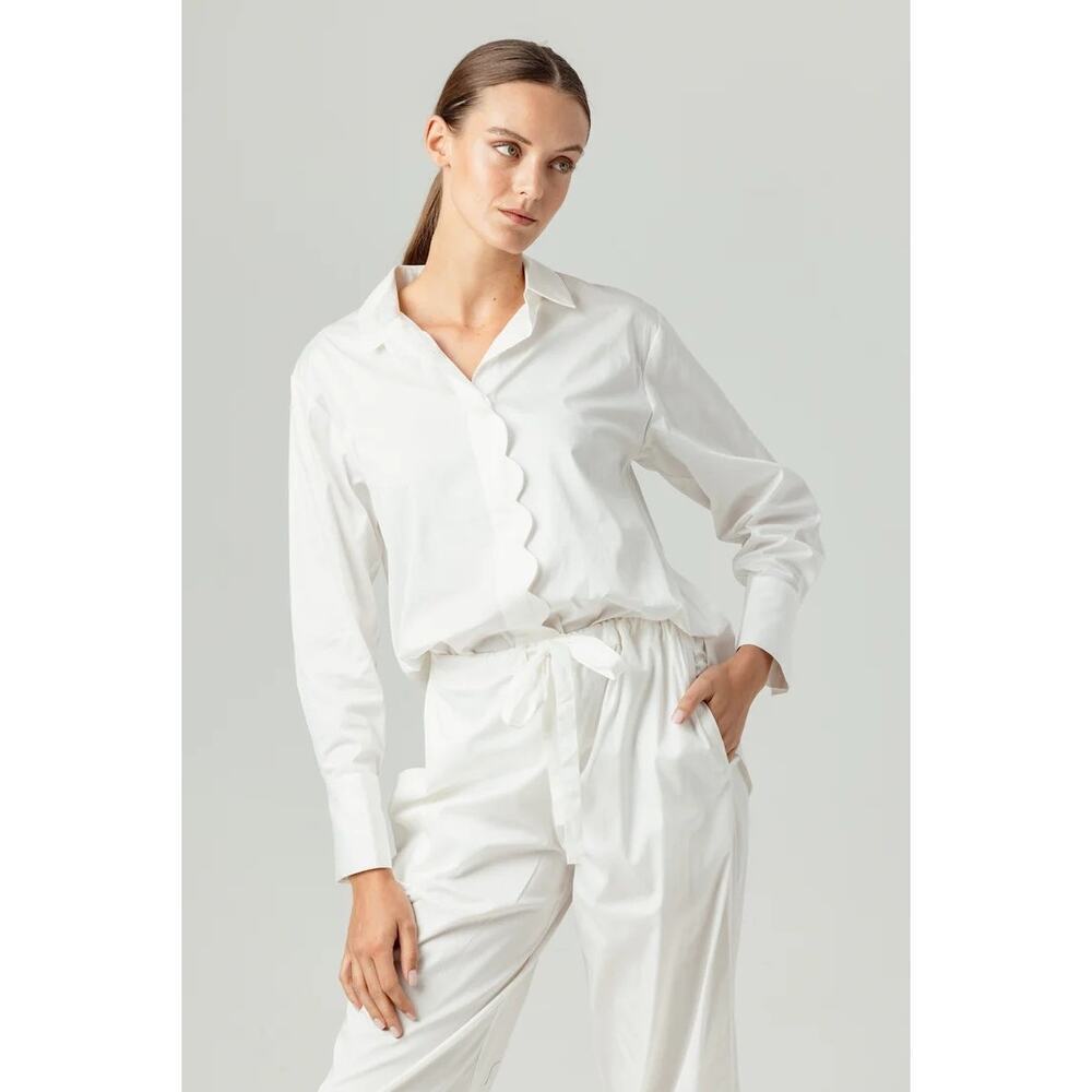 We are Sundays SUNDAYS WHITE CORAL SHIRT